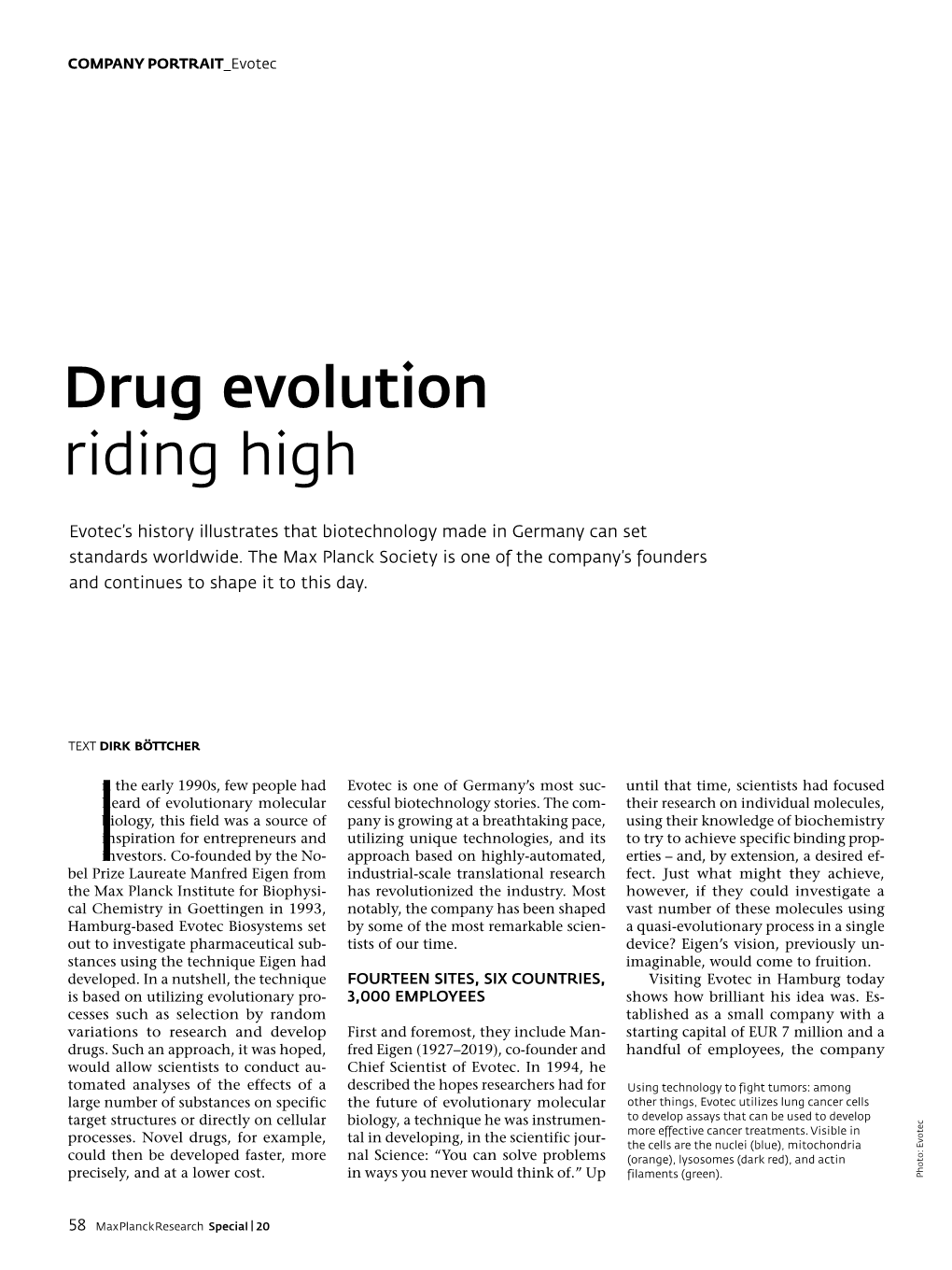 Drug Evolution Riding High