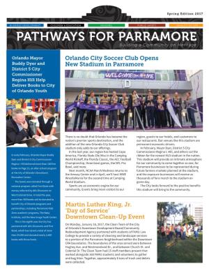 PATHWAYS for PARRAMORE Building a Community on Heritage