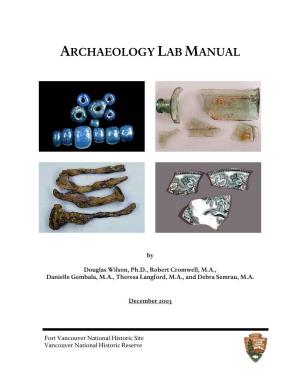 Archaeology Lab Manual