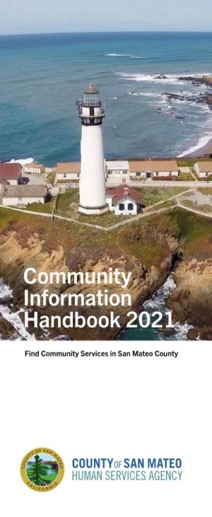 Community Information Handbook 2021