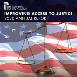 Improving Access to Justice 2020 Annual Report