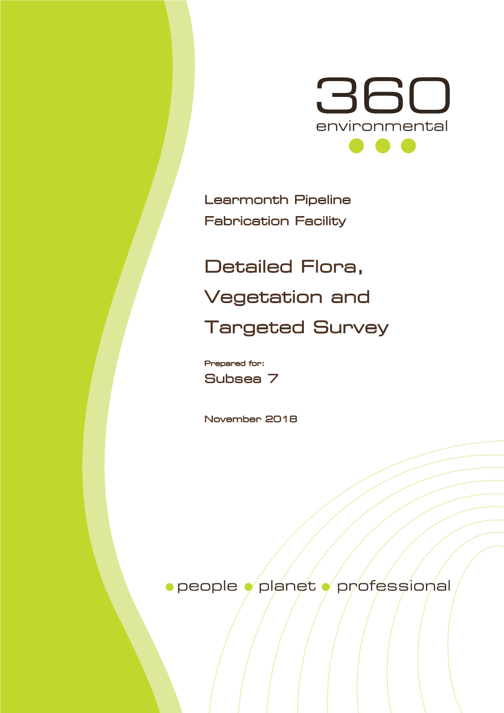 Detailed Flora, Vegetation and Targeted Survey