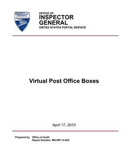 Virtual PO Box Draft 4-2-13