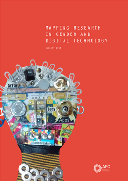 Mapping Research in Gender and Digital Technology