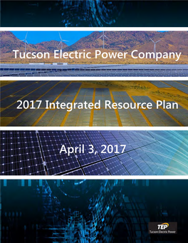 TEP's 2017 Integrated Resource Plan