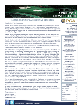 August 2011 Newsletter(Pdf)