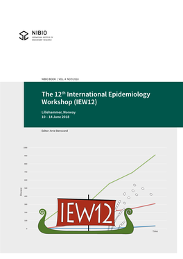 BOK Forside Tittel – the 12Th International Epidemiology Workshop