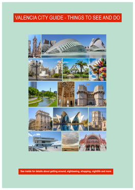 Valencia City Guide 2022