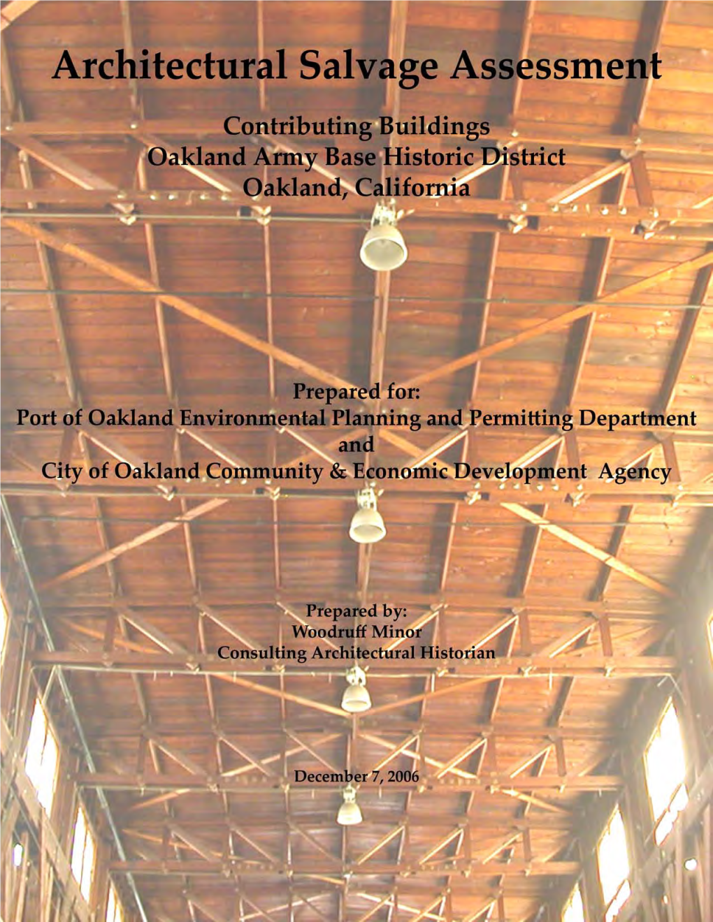 Contributing Buildings, Oakland Army Base Historic District, Oakland, California