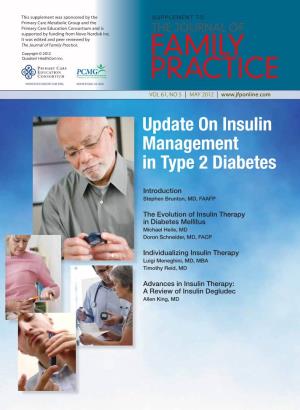Update on Insulin Management in Type 2 Diabetes