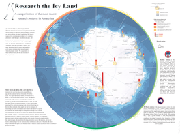 A Categorization of the Most Recent Research Projects in Antarctica