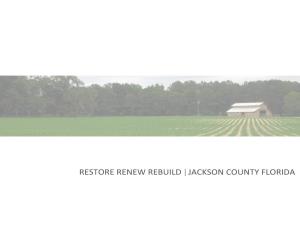 Restore Renew Rebuild | Jackson County Florida
