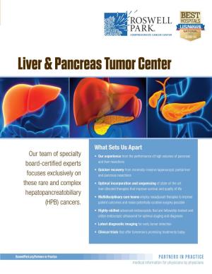 Liver & Pancreas Tumor Center