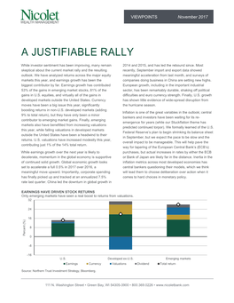 A Justifiable Rally