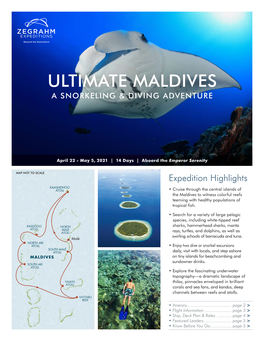 Ultimate Maldives a Snorkeling & Diving Adventure