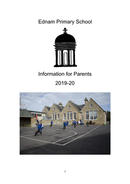 Ednam Primary School Information for Parents 2019-20