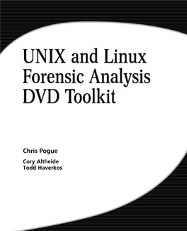 UNIX and Linux Forensic Analysis DVD Toolkit.2008.Pdf