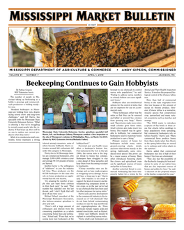 Beekeeping Continues to Gain Hobbyists