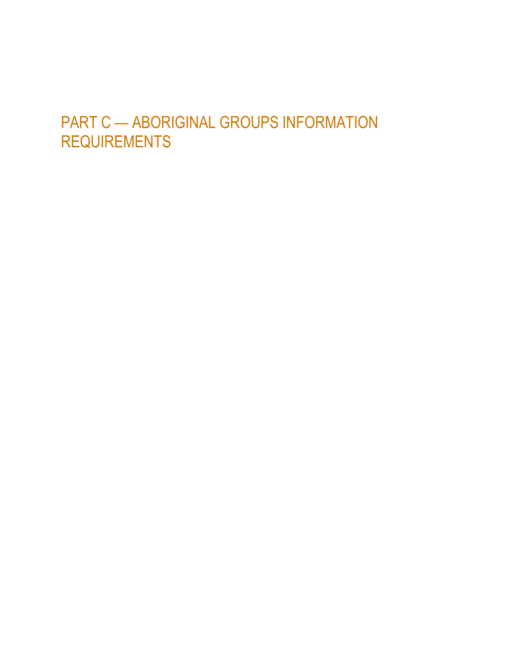 LNG Canada Export Terminal Section 13 – Background on Potentially Affected Aboriginal Groups October 2014