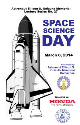 SCIENCE DAY March 8, 2014