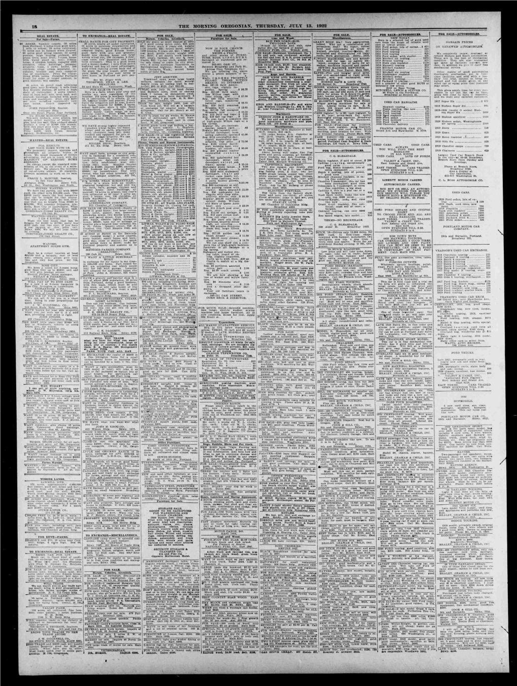 OREGONIAN, THURSDAY, JULY 13, 1932 18 Pkitli Press, Base; Only