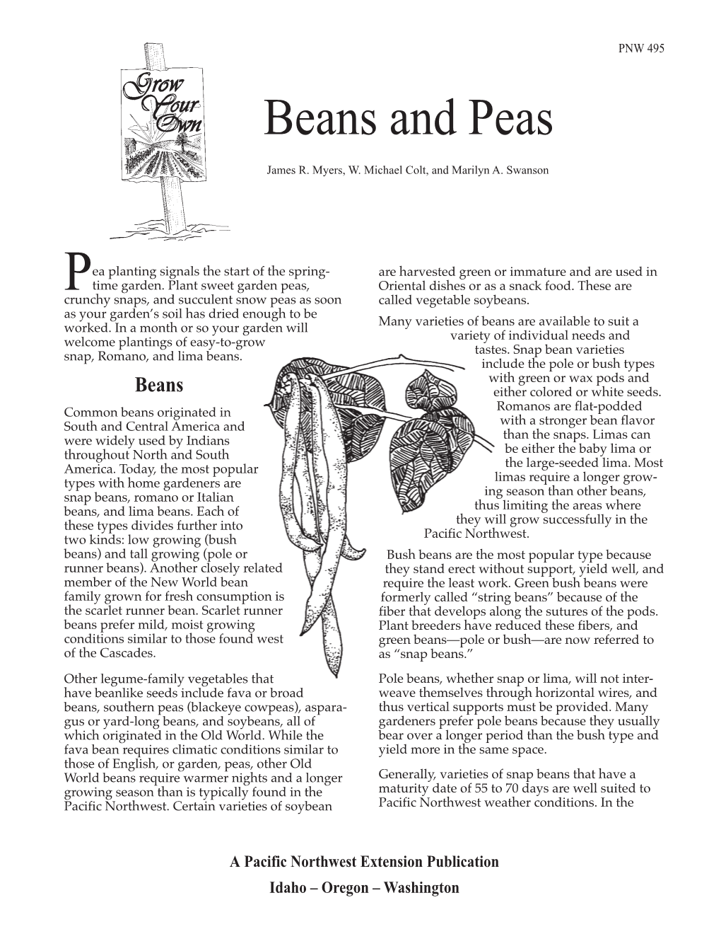 Beans and Peas