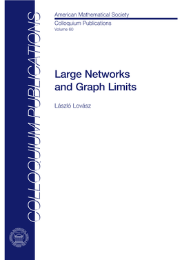 Large Networks and Graph Limits