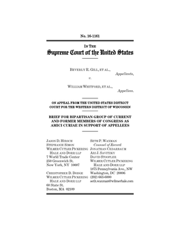 Amicus Brief to Supreme Court Defending Voters’ and States’ Rights (Jan