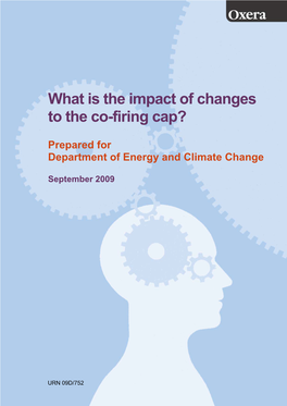 What Is the Impact of Changes to the Co-Firing Cap?