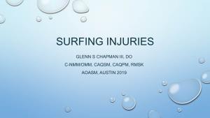 Surfing Injuries