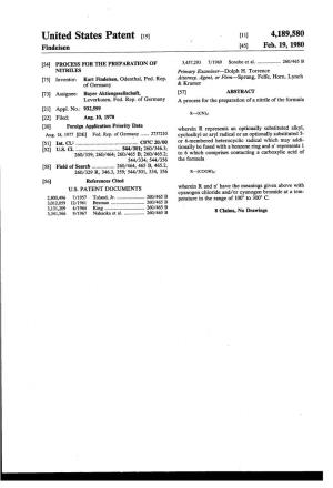 United States Patent (19) 11) 4,189,580 Findeisen (45) Feb