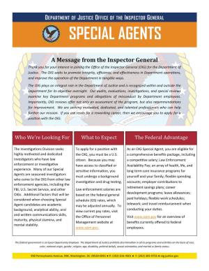 Special Agents