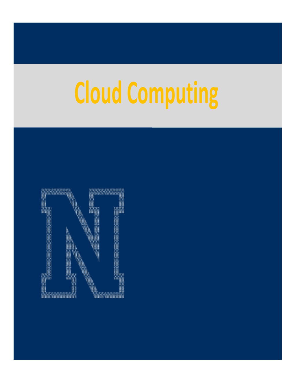 Cloud Computing What Is Cloud Computing?