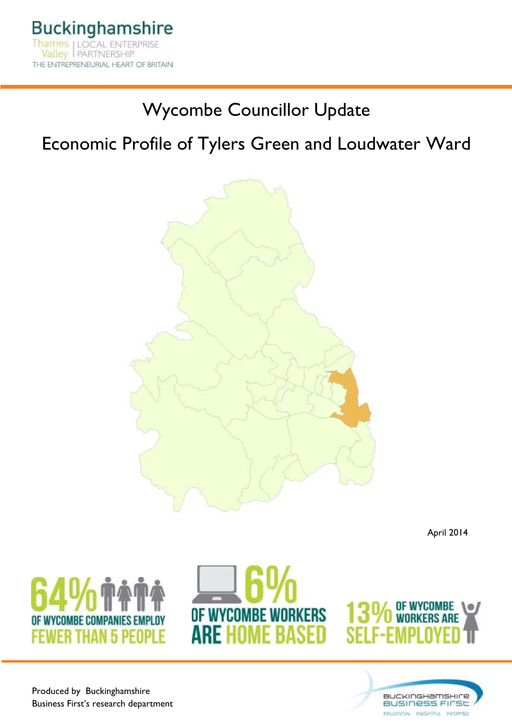 Wycombe Councillor Update Economic Profile of Tylers Green and Loudwater Ward