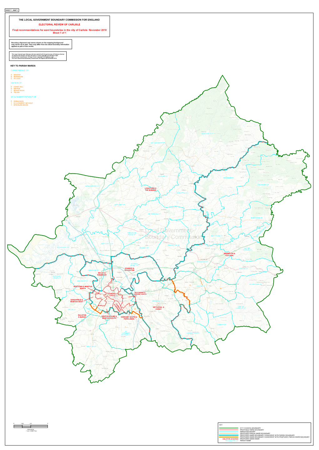 ELECTORAL REVIEW of CARLISLE Final Recommendations For