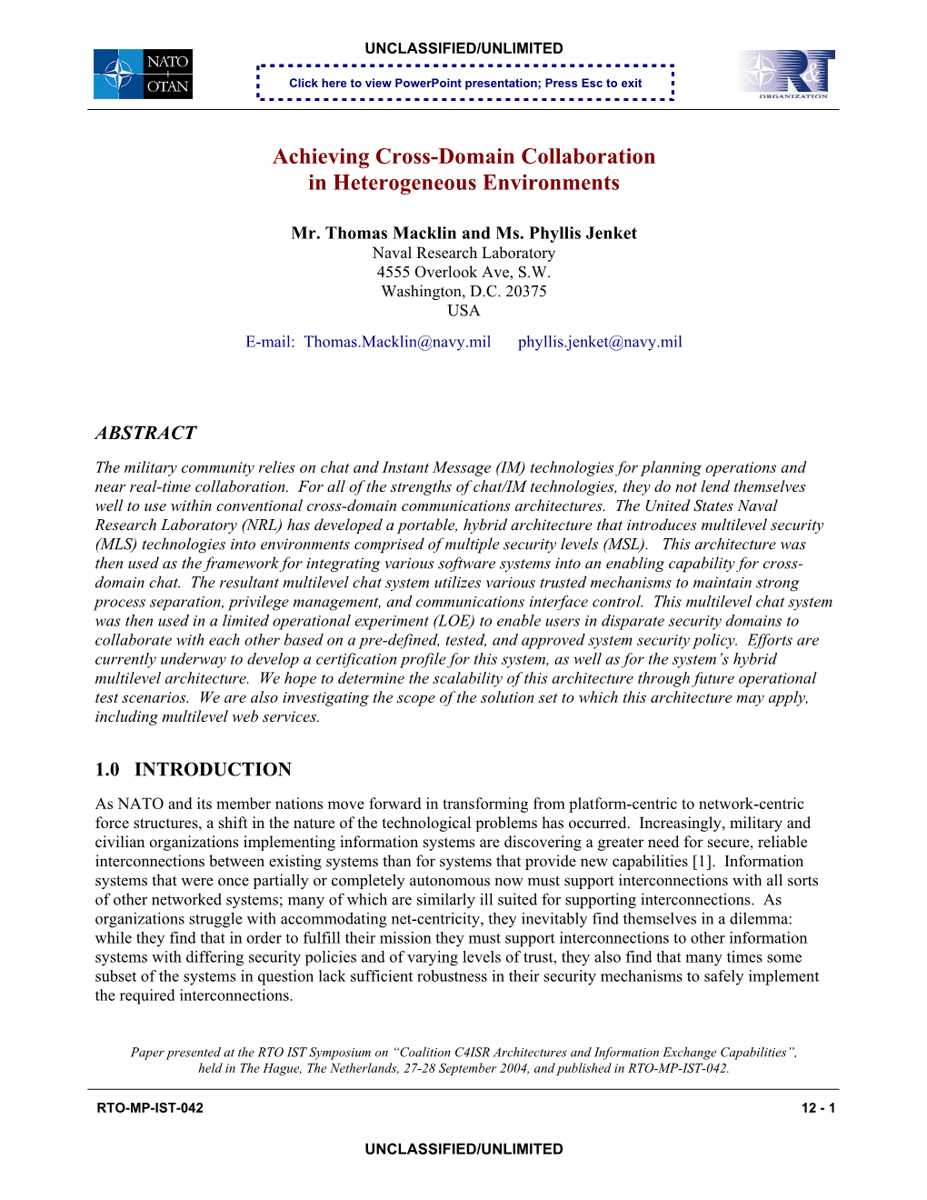 Achieving Cross-Domain Collaboration in Heterogeneous Environments