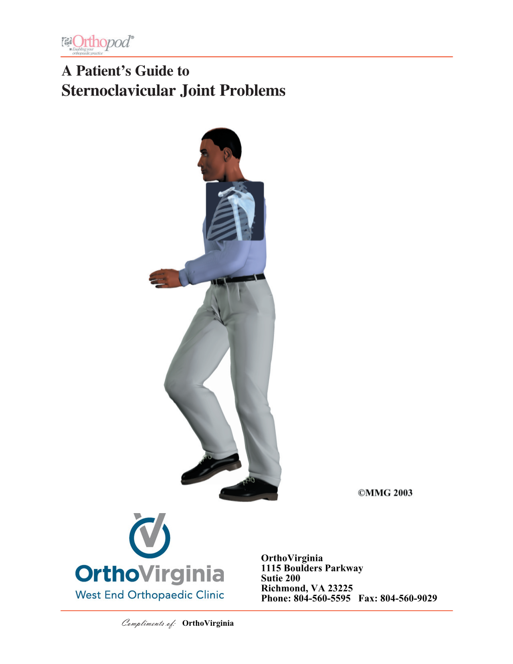 A Patient's Guide to Sternoclavicular Joint Problems