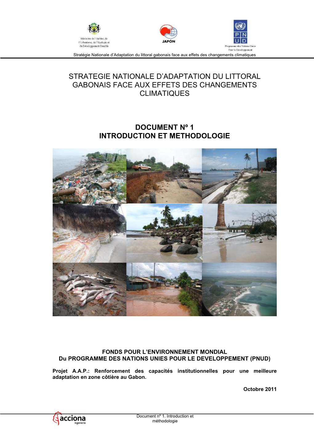 Strategie Nationale D'adaptation Du Littoral