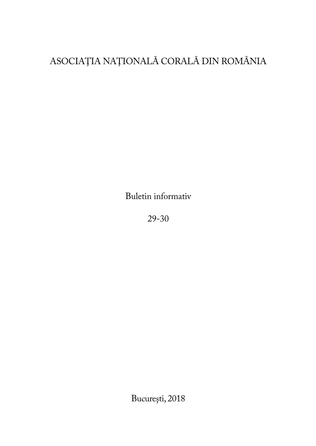 Buletin Informativ ANCR Nr. 29-30