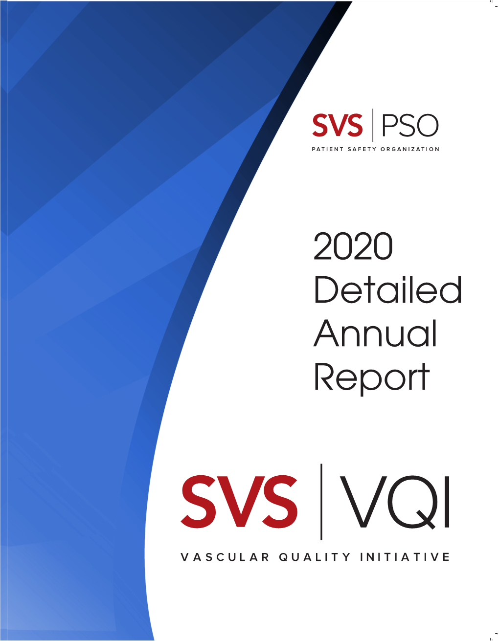 2020 SVS VQI Annual Report