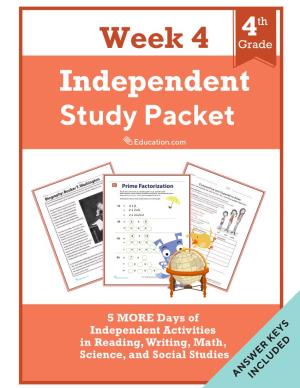 Week 4 Independent Study Packet