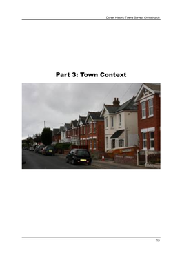 Part 3: Town Context