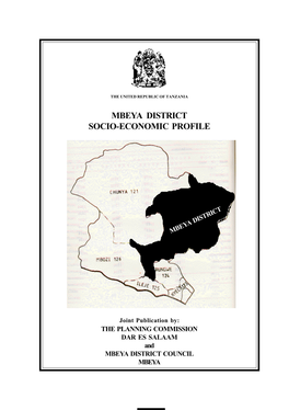 Mbeya District Socio-Economic Profile