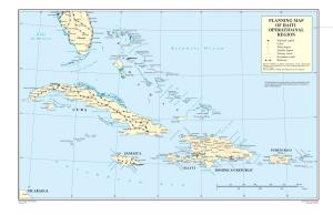 Planning Map of Haiti Operatioanal Region