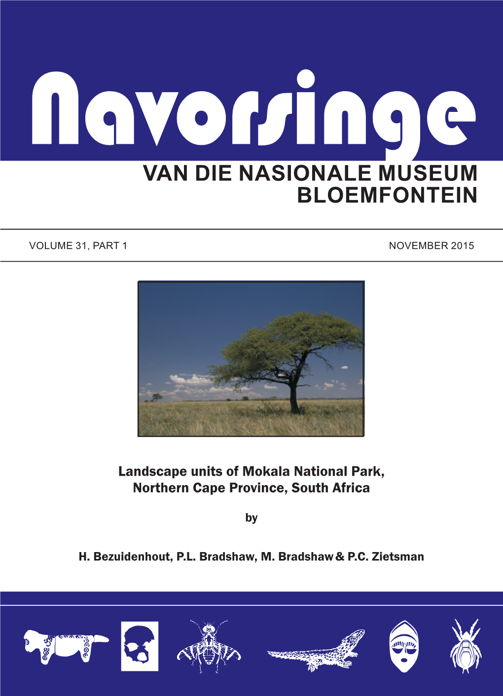 Landscape Units of Mokala National Park, Northern Cape Province, South Africa
