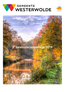 2 Bestuursrapportage 2019