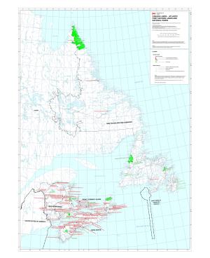 Canada Lands - Atlantic First Nations Lands and National Parks