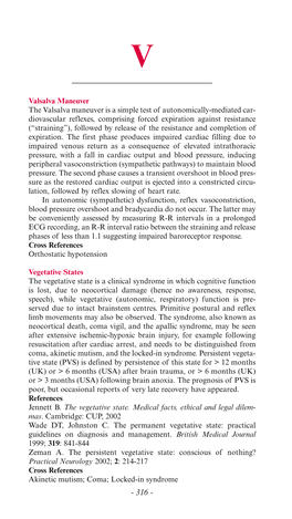 Diovascular Reflexes, Comprising Forced Expiration Against Resistance (“Straining”), Followed by Release of the Resistance and Completion of Expiration