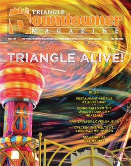 Triangle Alive: Downtowner Magazine, Issue
