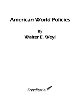 American World Policies